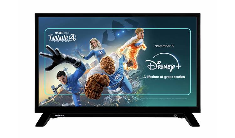 Toshiba 24 Inch 24WV2553DB Smart HD Ready HDR DLED Freely TV