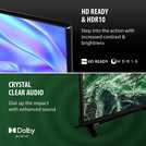 Toshiba 32 Inch 32WV2553DB Smart HD Ready HDR DLED Freely TV