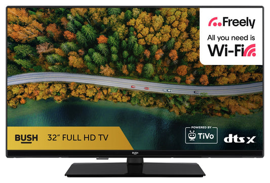Bush 32Inch 32FT25CB Smart FHD HDR LED Freely TV