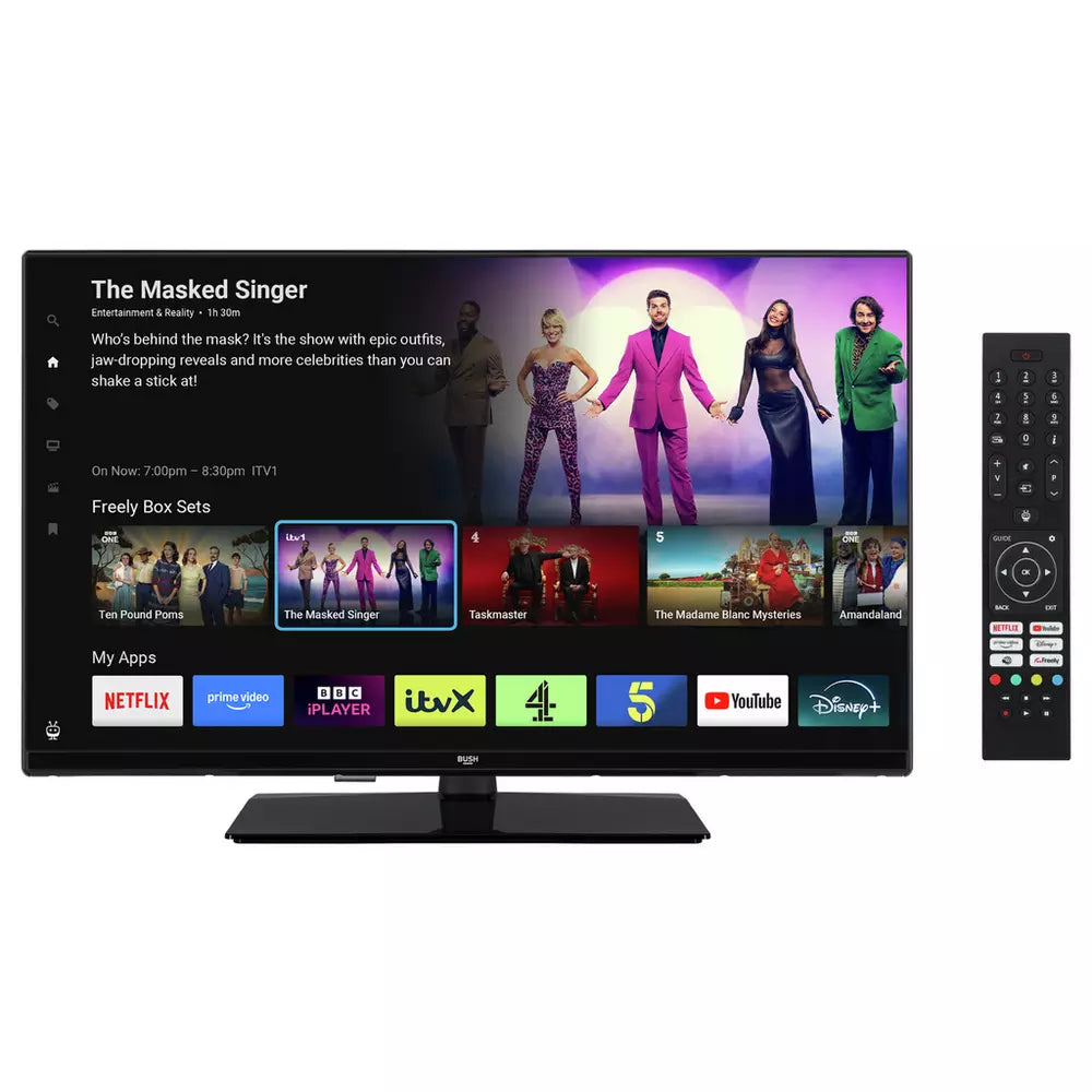 Bush 32Inch 32FT25CB Smart FHD HDR LED Freely TV