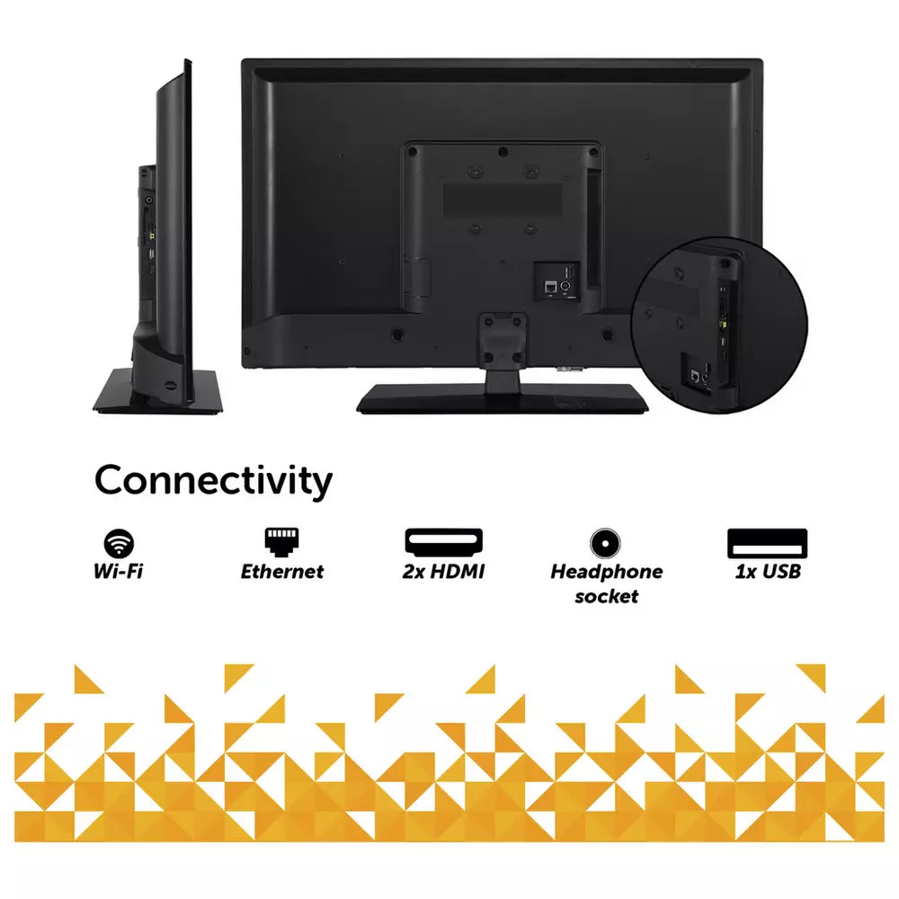 Bush 32Inch 32FT25CB Smart FHD HDR LED Freely TV