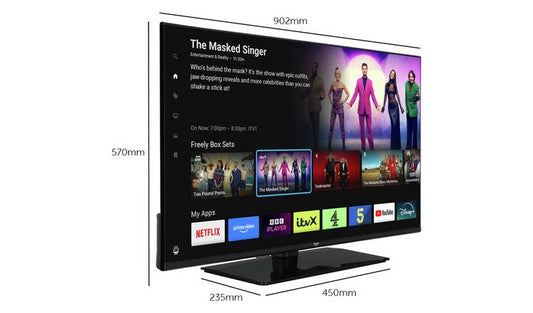 Bush 40 Inch 40FT25CB Smart FHD HDR10 TiVo Freely TV