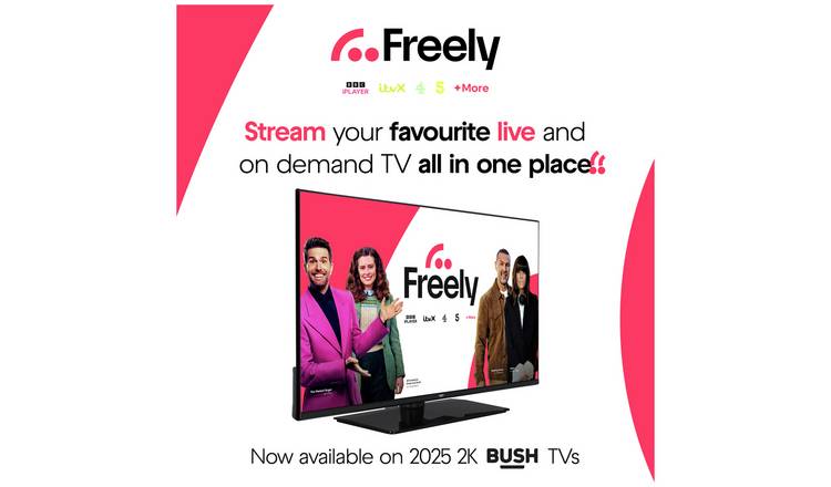 Bush 40 Inch 40FT25CB Smart FHD HDR10 TiVo Freely TV