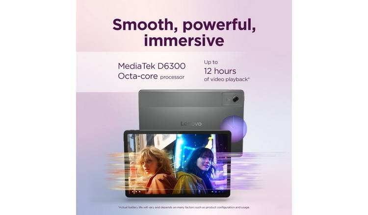 Lenovo Idea Tab 11in 128GB Tablet + Tab Pen & Folio Keyboard