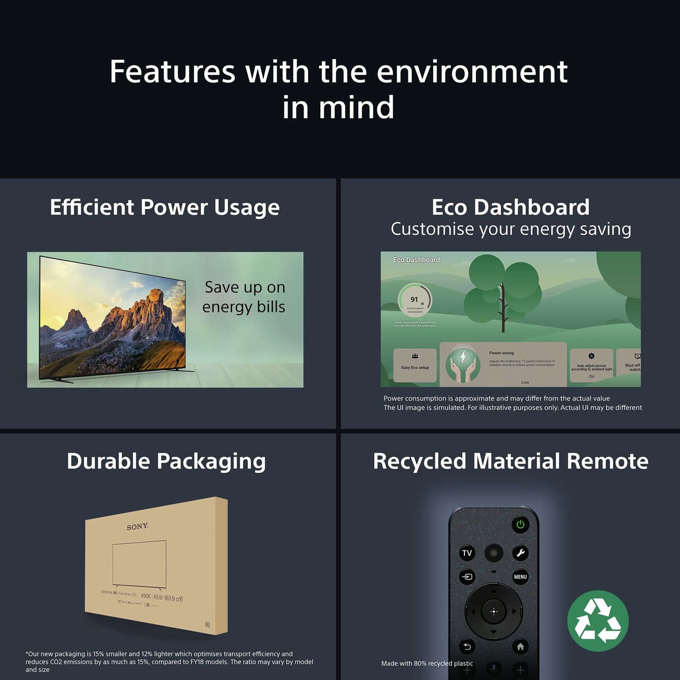 Sony Bravia 3 43inch K43S35BP LED HDR 4K Ultra HD Google TV