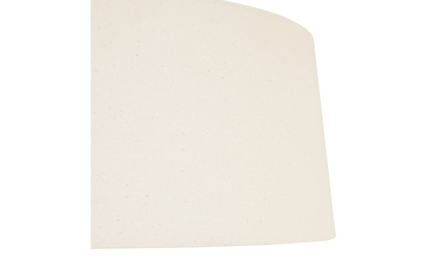 Habitat Metal Flush Ceiling Light - Natural & Chrome