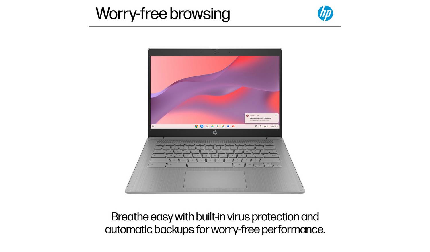 HP 14a-ne1000na 14in Celeron 4GB 64GB Chromebook - Grey