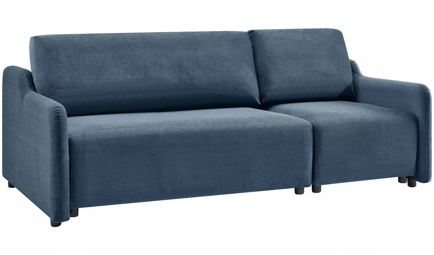 Habitat Stanley Fabric 3 Seater Sofa Bed - Navy
