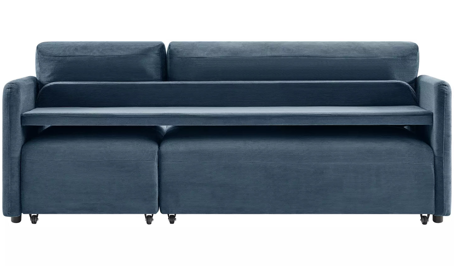 Habitat Stanley Fabric 3 Seater Sofa Bed - Navy