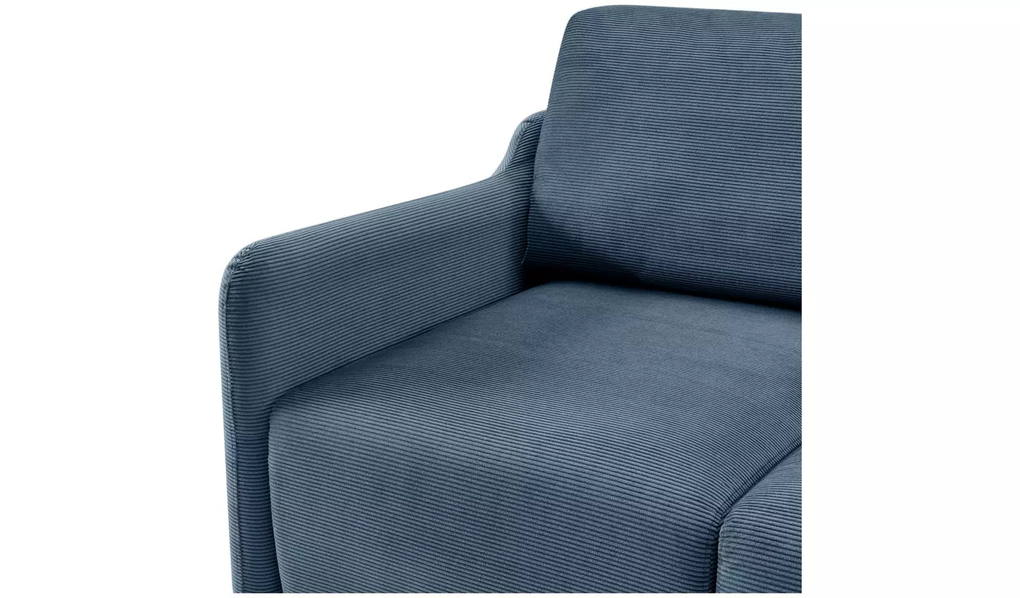 Habitat Stanley Fabric 3 Seater Sofa Bed - Navy