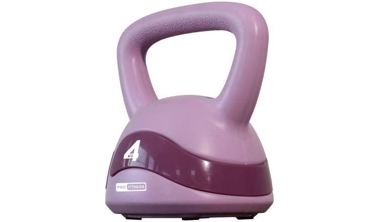 Pro Fitness 4kg Kettlebell - Pink