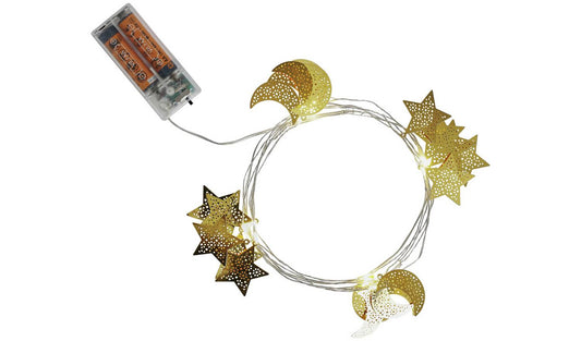Argos Home 20 Warm White Celestial String Lights