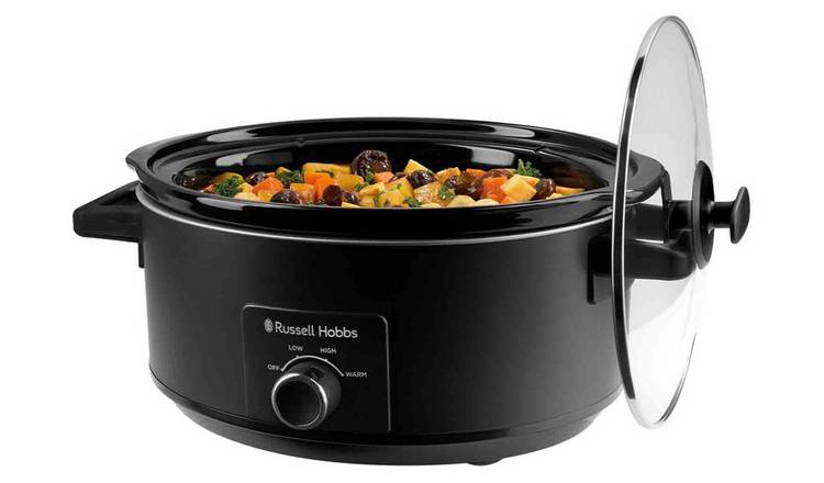 Russell Hobbs 7L Matte Black Slow Cooker 27720