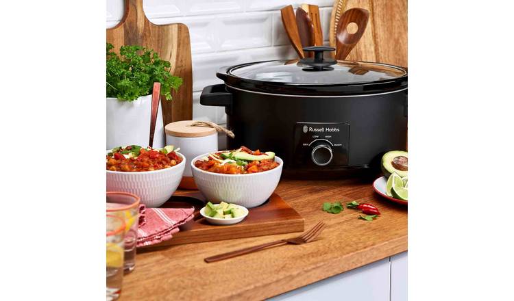 Russell Hobbs 7L Matte Black Slow Cooker 27720