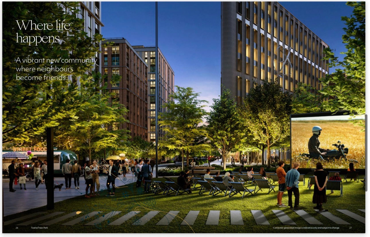 Twelvetrees Park  — Suite 1 2 and 3 Bedroom Ultra Luxury Homes — 24 Hr Concierge and World Class Amenities — West Ham London — E16