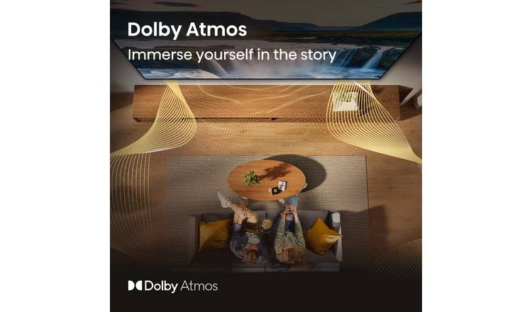 Hisense 85 Inch 85E78QTUK PRO Smart 4KUHD HDR QLED Freely TV