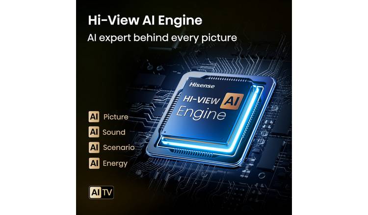 Hisense 85 Inch 85E78QTUK PRO Smart 4KUHD HDR QLED Freely TV