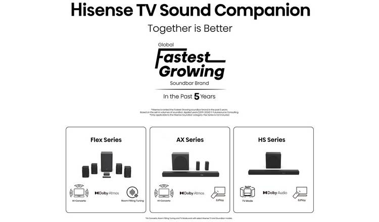 Hisense 85 Inch 85E78QTUK PRO Smart 4KUHD HDR QLED Freely TV