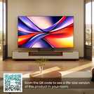 Hisense 65 Inch 65A7QTUK Smart 4K UHD HDR QLED Freely TV