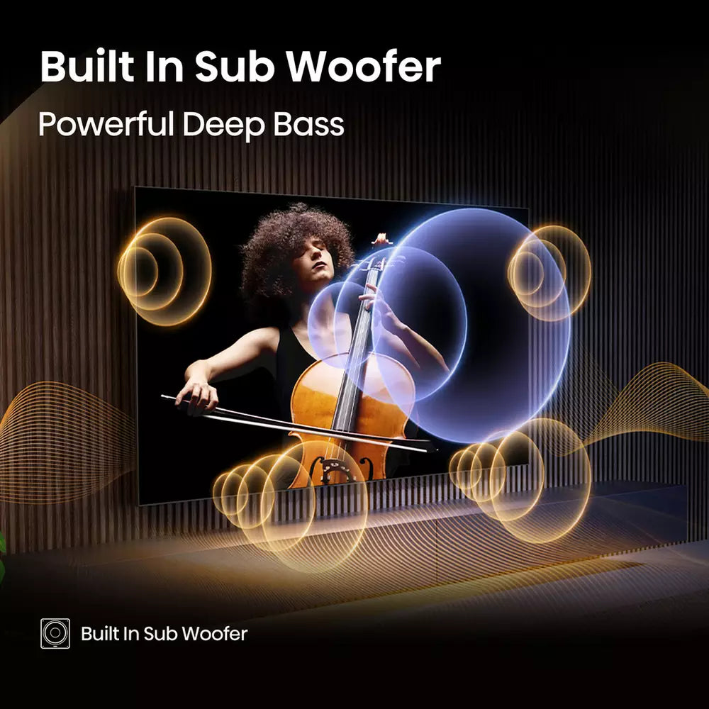 Hisense 55 Inch 55U7QTUK Smart 4K UHD HDR Mini LED Freely TV