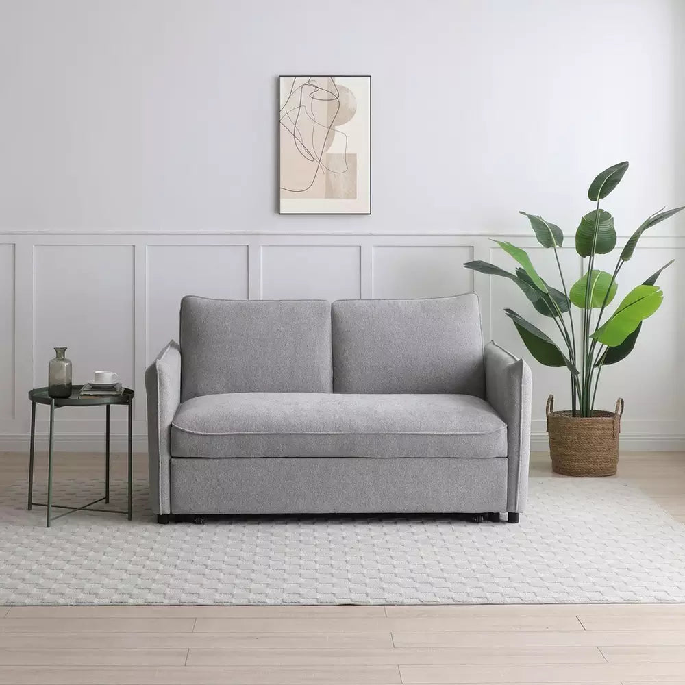 Kyoto Ruben Fabric 2 Seater Sofa Bed - Grey