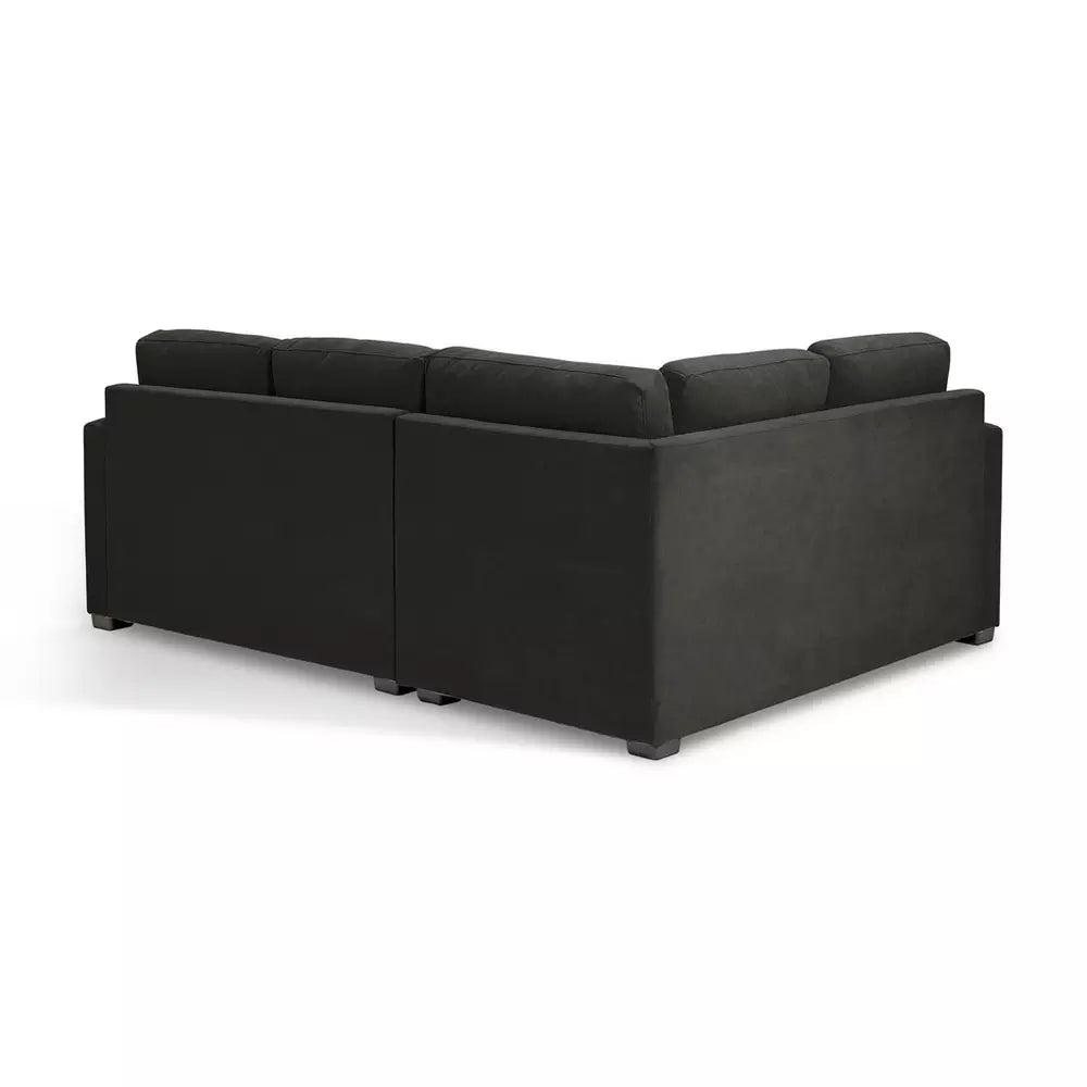 Habitat Reagan Fabric Left Hand Corner Sofa Bed - Charcoal