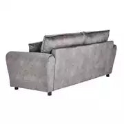Argos Home Rosie Fabric 3 Seater Sofa - Grey