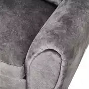 Argos Home Rosie Fabric 3 Seater Sofa - Grey