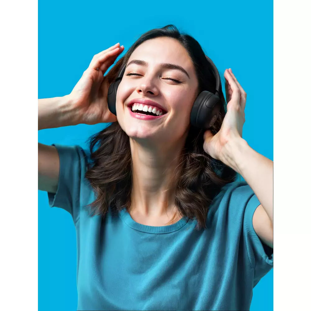 JLab Studio 2 On-Ear Wireless Headphones - Black