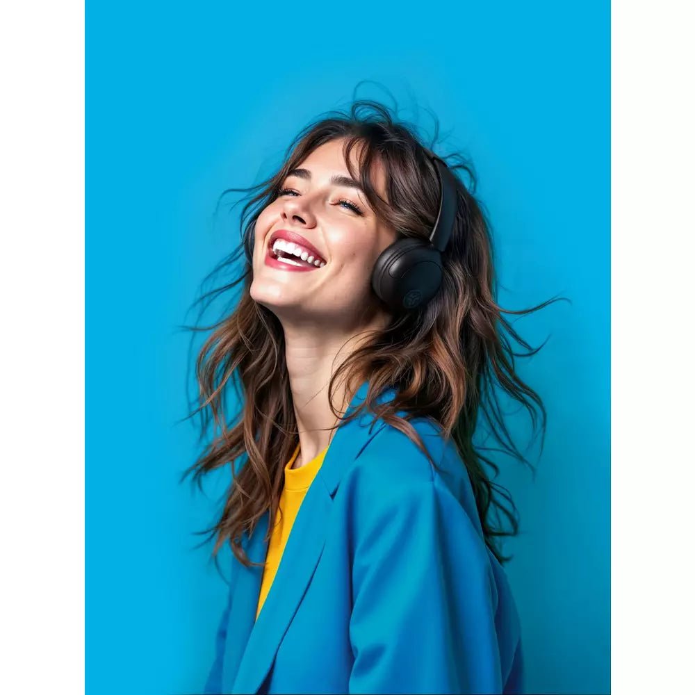 JLab Studio 2 On-Ear Wireless Headphones - Black