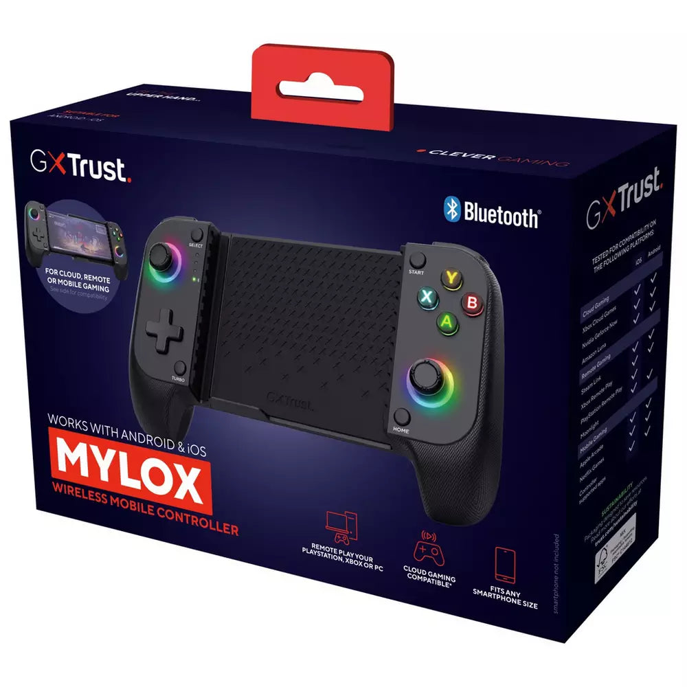Trust Mylox Wireless Mobile Gaming Controller - Black