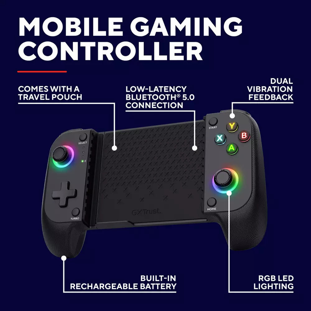Trust Mylox Wireless Mobile Gaming Controller - Black