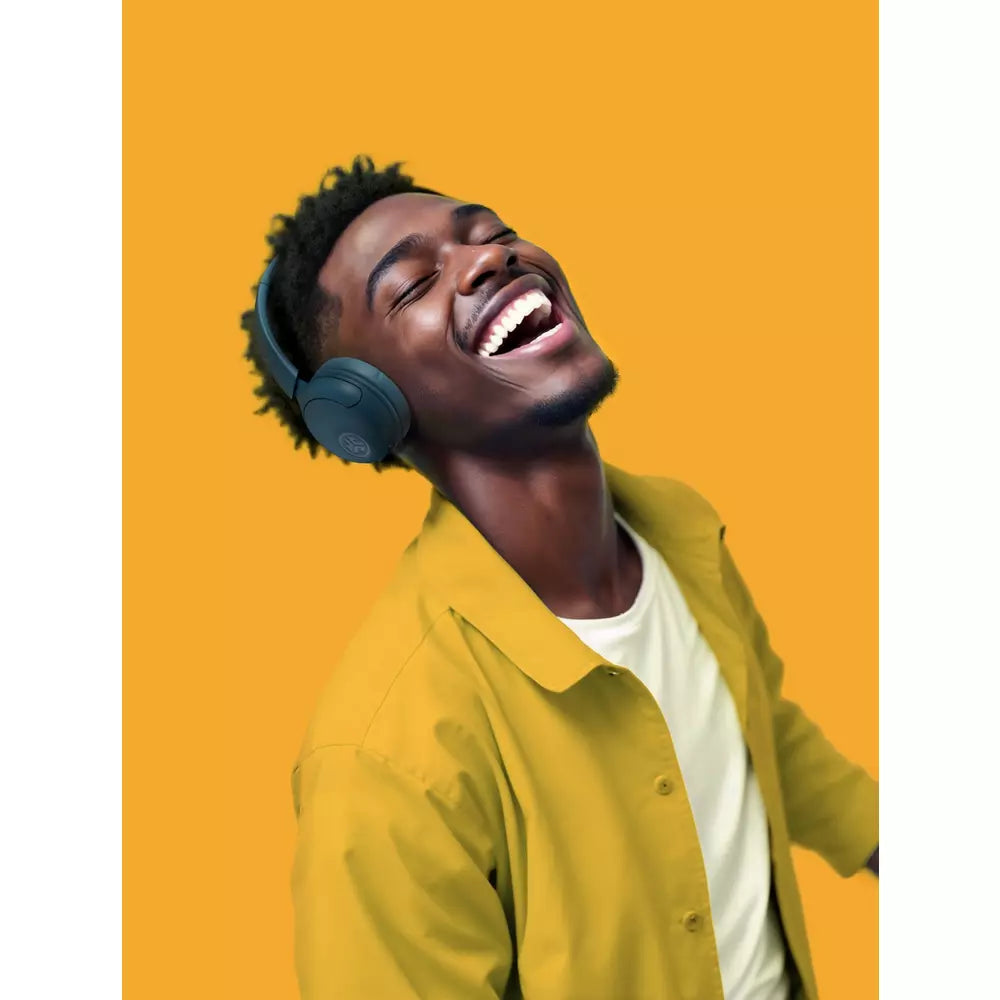 JLab Studio 2 On-Ear Wireless Headphones - Deep Blue