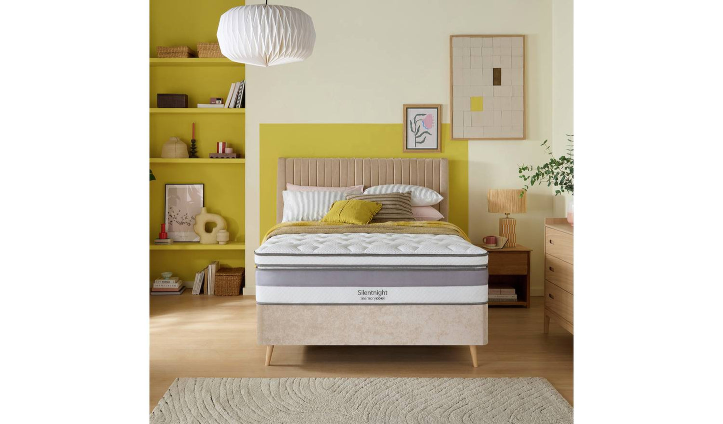 Silentnight Memory Cool 3000 Pkt Sprung Mattress - Single