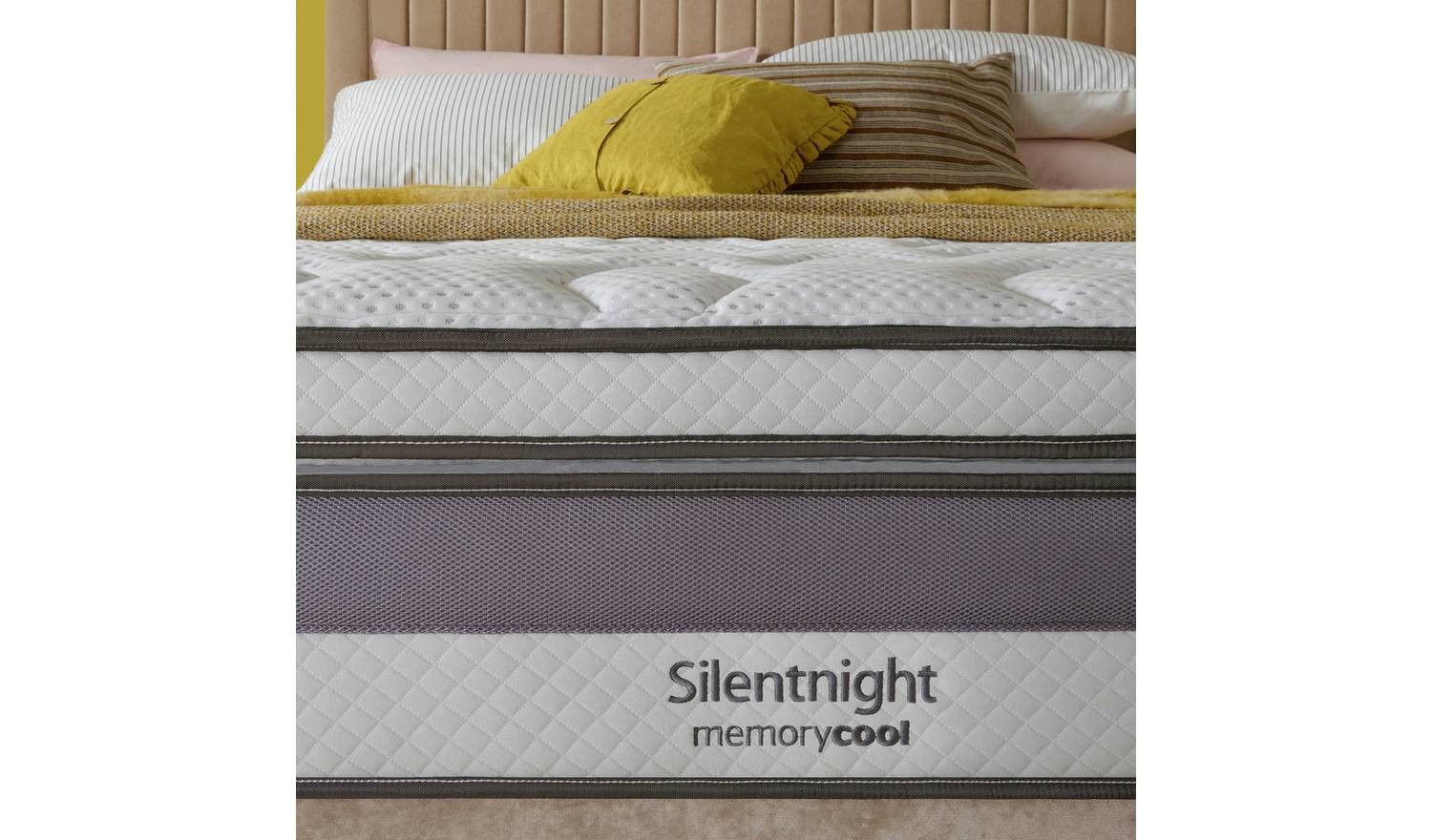 Silentnight Memory Cool 3000 Pkt Sprung Mattress - Single
