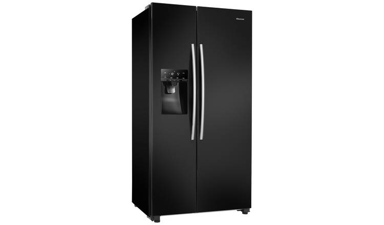 Hisense RS694N4IBE Fridge Freezer - Black