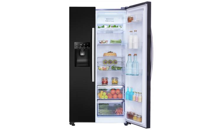 Hisense RS694N4IBE Fridge Freezer - Black
