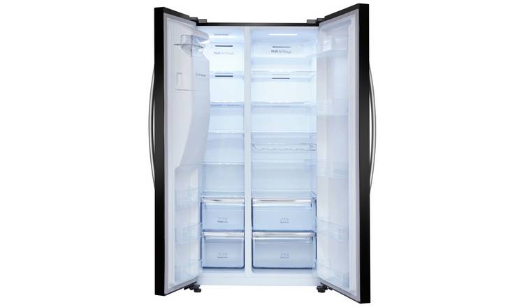 Hisense RS694N4IBE Fridge Freezer - Black