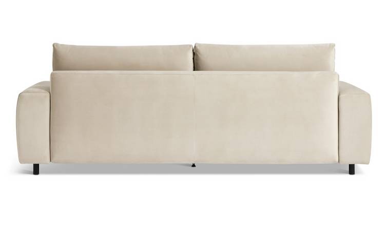 Habitat Julien Fabric 4 Seater Sofa Bed - Natural