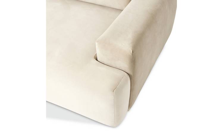 Habitat Julien Fabric 4 Seater Sofa Bed - Natural