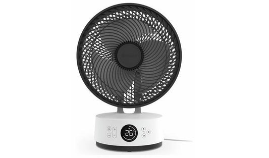 Meaco Sefte White Desk Fan - 10 Inch