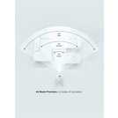 Meaco Sefte White Desk Fan - 10 Inch