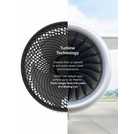 Meaco Sefte White Desk Fan - 10 Inch