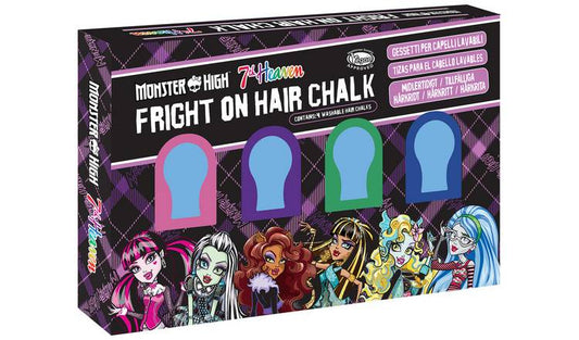 7th Heaven Monster High Fright On Hair Chalks - Pack of 4