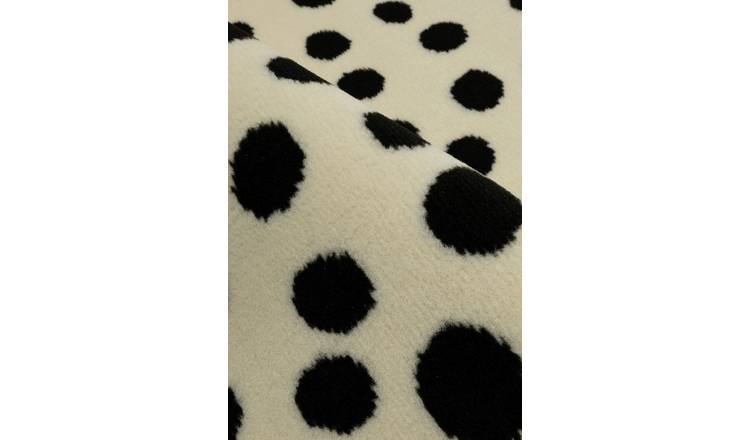 Homemaker Spot Monochrome Cut Pile Rug - 120x160cm