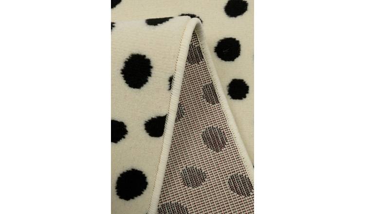 Homemaker Spot Monochrome Cut Pile Rug - 120x160cm