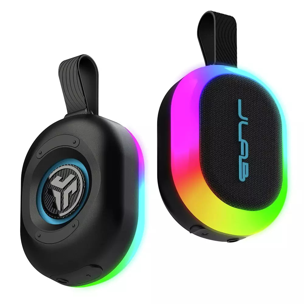 JLab Pop Party Ultra-Portable Bluetooth Speaker - Black