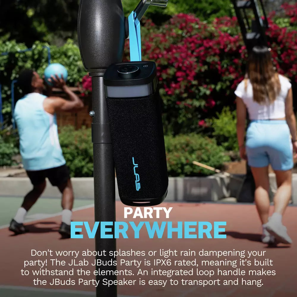 JLab JBuds Party Portable Bluetooth Speaker - Black