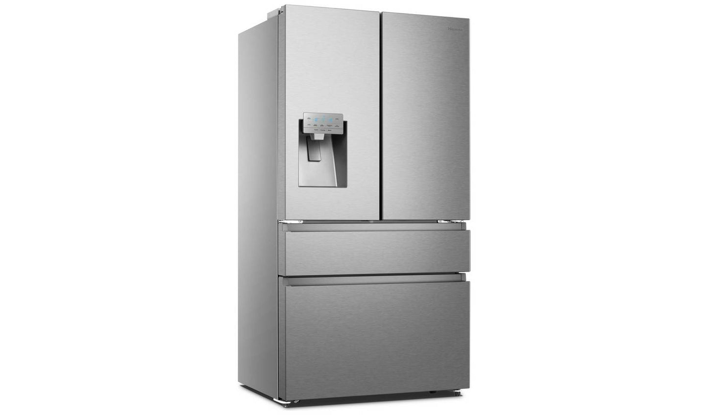 Hisense RF728N4SASE American Fridge Freezer - S/Steel