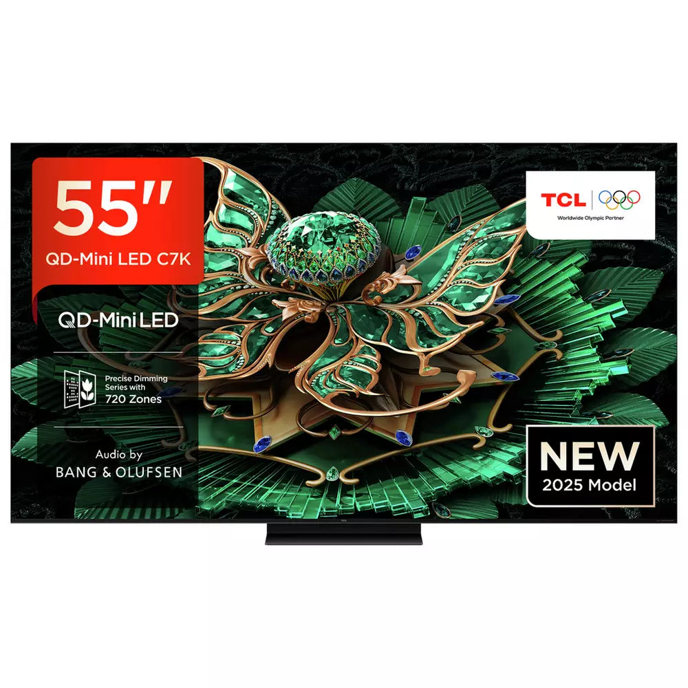 TCL 55 Inch 55C7K Smart 4K Ultra HD HDR QD-Mini LED TV